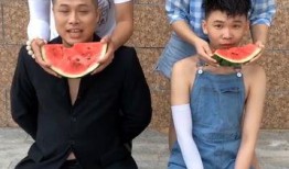 吃瓜比赛洗脸原版,一场别开生面的趣味挑战