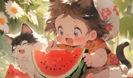 女孩头像吃瓜图片动漫,动漫女孩与吃瓜图鉴